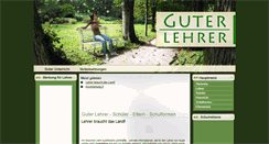 Desktop Screenshot of guterlehrer.de